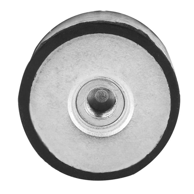 4 Stuks Niet-giftig Rubber Anti-vibratie Montage Bobine Isolator Demper(DD40*30 M10) gray