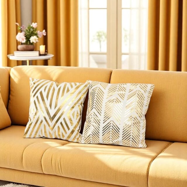 Gek op kussens! Sierkussen musa geometric | 45 x 45 cm | katoen/polyester