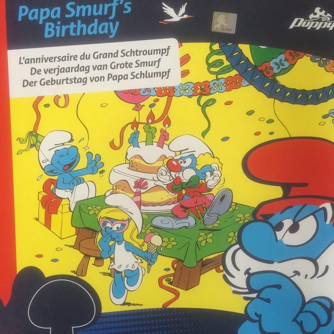 Smurfen bordspel: De verjaardag van Grote Smurf (2-4 spelers)
