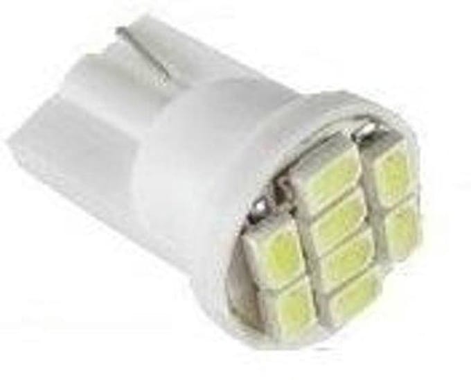 T10 LED 8-SMD 3528 - 12V interieur lamp - Warm Wit