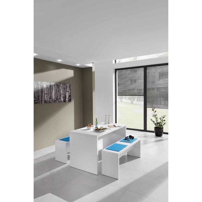 MEETING MBPO - Conferentietafel Petrol Blauw