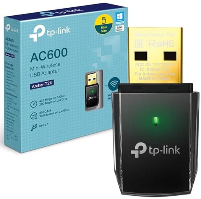 Mini Wifi USB Adapter AC600 voor Snelle Verbindingen