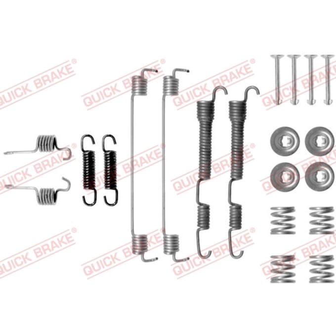 Toebehorenset, remschoenen QUICK BRAKE 105-0785