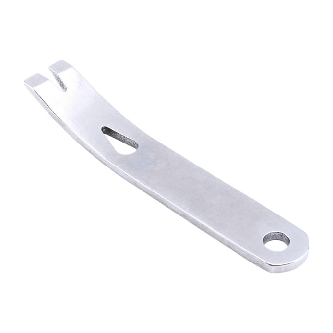 NIEUW EDC Mini Koevoet Multi Tool Zak Koevoet Sleutelhanger Survival Schraper white