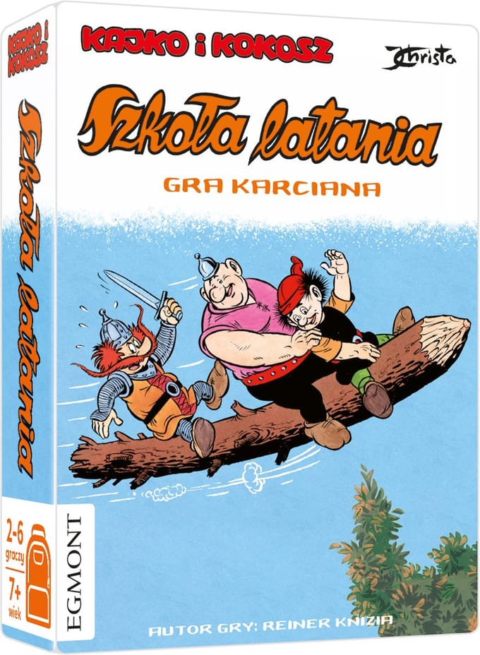 Szkoła Latania Kajko i Kokosz gra karciana