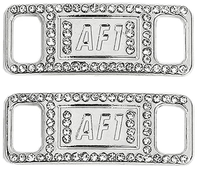 Airforce veter gesp diamant zilver - schoen - sneaker - lopen - mode - logo