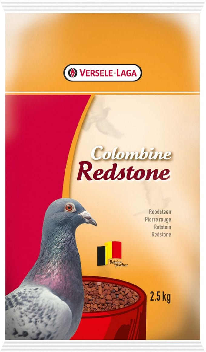 Colombine Duif Roodsteen - Duivensupplement - 2.5 kg