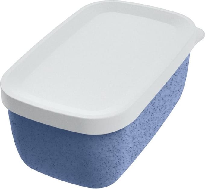Lunchbox, Klein, Lekvrij, Organic Blauw - Koziol | Candy S