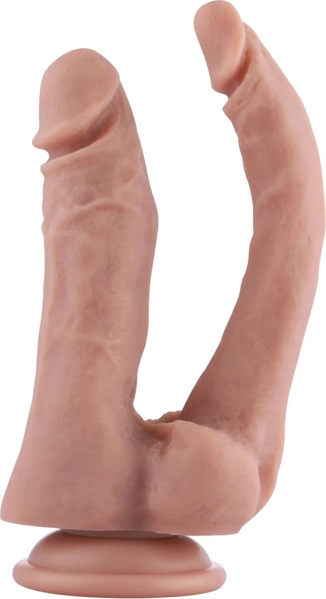 Dildo Dubbel KlicLok Nude