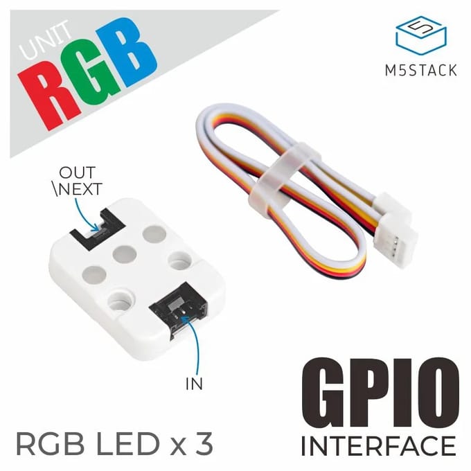 M5Stack officiële RGB LED-eenheid (SK6812)