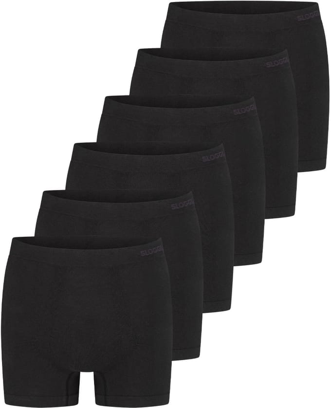sloggi Heren retro short / pant 6 pack men GO Smooth