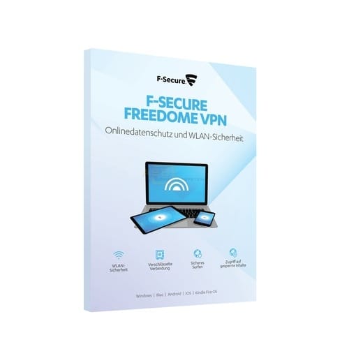 F-Secure Freedome VPN Mobiel 5 Apparaten