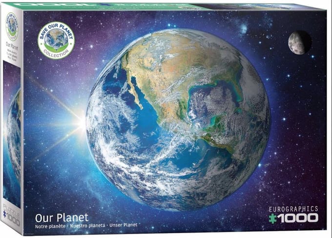 Eurographics - Red de Planeet! Onze Planeet [Save the Planet! Our Planet] - 1000 stukjes 68×48cm (b×h) - Legpuzzel