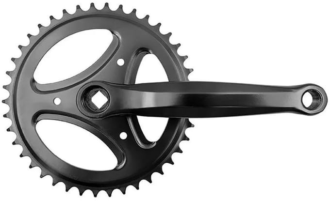 Mvtek City 1s Crankstel Zilver 170 mm / 42t