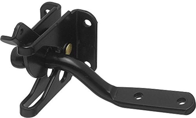 Automatische Deurvergrendeling 4-1/4" Bar - Zwart - Pack of 1