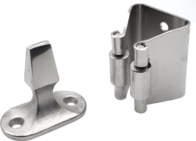 Deurvastzetter - Deurklem - 40mm - Rvs 304