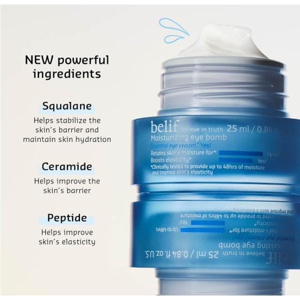 [belif] Crème hydratante pour les yeux 25 ml black