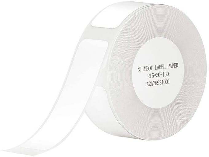 Niimbot Thermische Etiketten Stickers 15X50Mm 130 Stuks Voor Printers Op