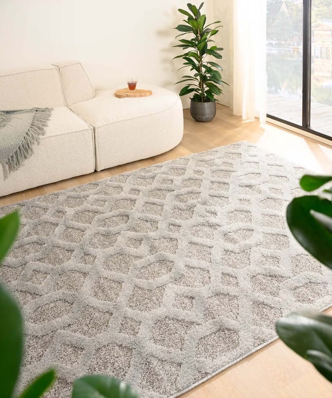 Scandinavische loper - Fjord Ro grijs 80x250