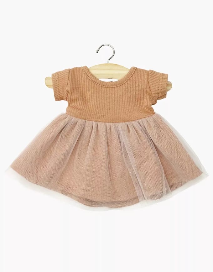 Minikane Gordi Poppenkleding Rosana Terra Balletjurk 34 cm