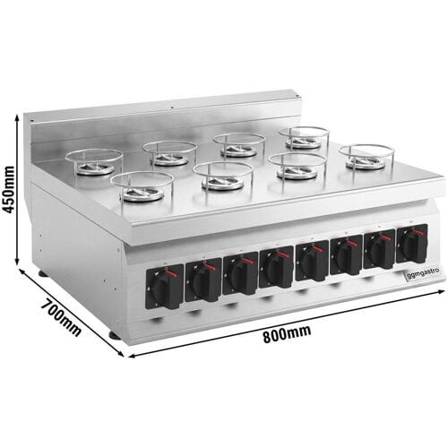 GGM Gastro Gasherd Künefe - 22 kW - 8 Brenner