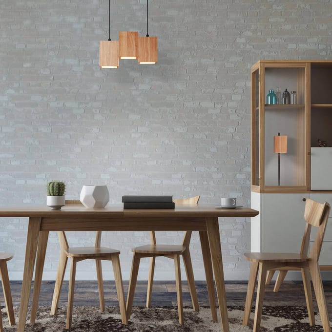 LEDVANCE SMART+ DECOR WiFi tafellamp, 8W, 65-lm, hout