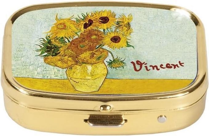 Pillendoosje Vincent van Gogh Zonnebloemen