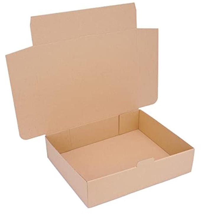 Verzenddoos M 365 x 295 x 95 mm - Stabiel Karton voor Goederen & DIN A4 Documenten