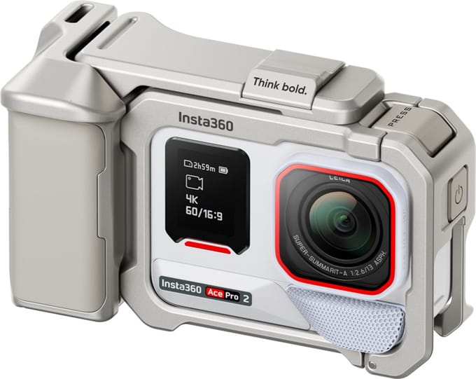 Insta360 Ace Pro 2 - Arctic White | Xplorer Bundle - Moonlight Silver