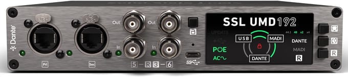 SSL Solid State Logic UMD192 - Ethernet interface