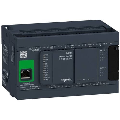 Schneider Electric M2 PLC basiseenheid - TM241CEC24T