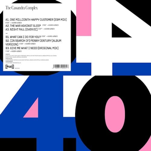 Cassandra Complex - [PIAS] 40 (12" Single)