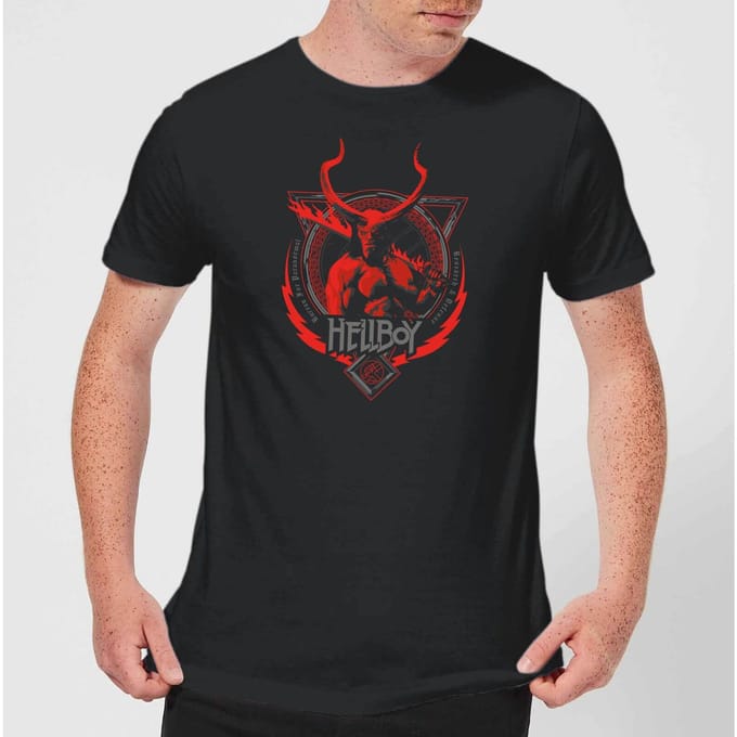 Hellboy Hell's Hero Men's T-Shirt - Black - 5XL