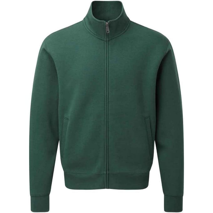 Russell Heren Authentiek Sweatjack (Fles groen)