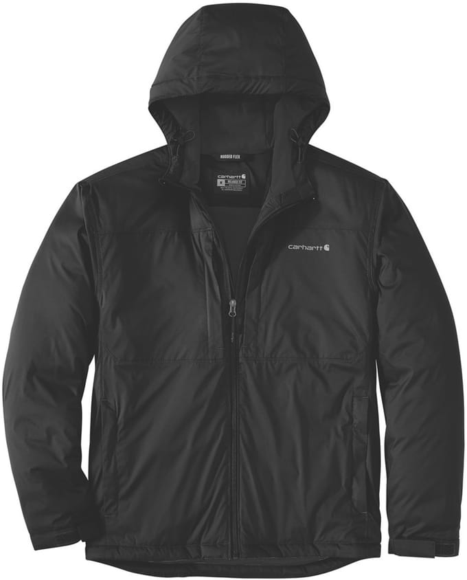 Carhartt Stretch Insulated Jas Zwart M Man