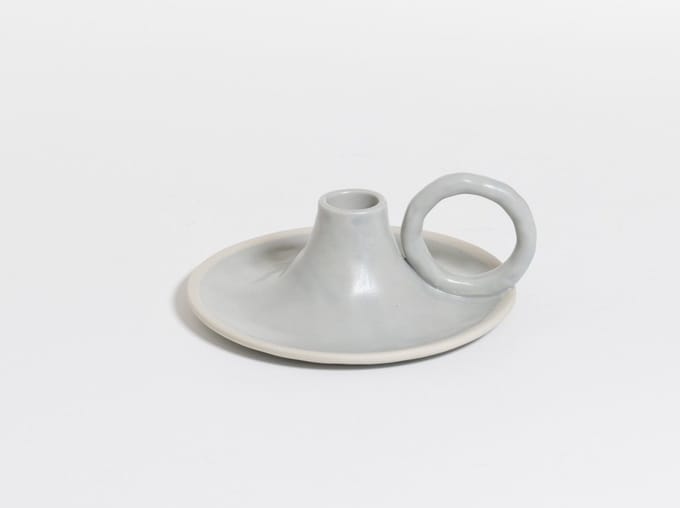 The Table Amsterdam Atelier Kandelaar - Sea Salt - Ø 14,5 cm - H6 cm
