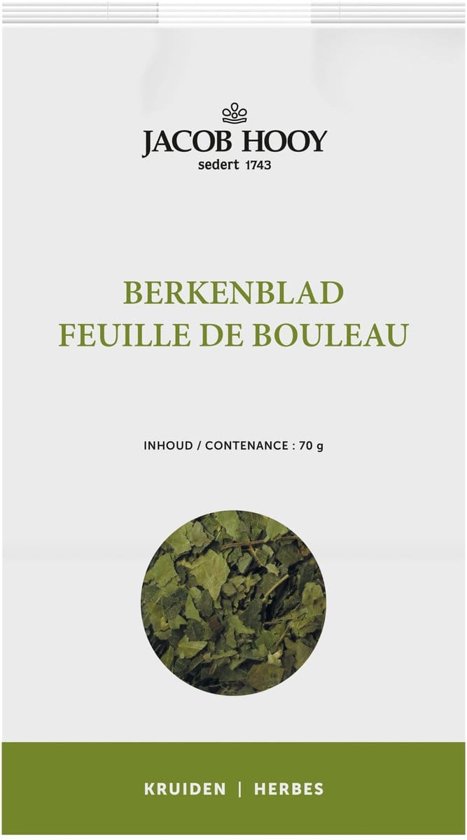 Jacob Hooy Berkenblad 70 Gram