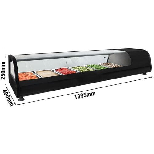GGM Gastro Tapas-Kühlvitrine PREMIUM - 6x GN 1/3