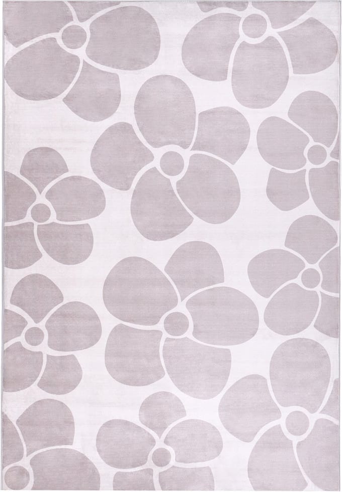 BELIANI AKYAKA - Vloerkleed - Beige - 140 x 200 cm - Stof