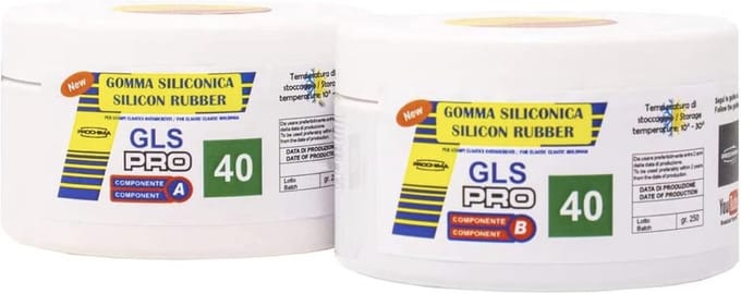 Siliconenrubber 40 Shore A, 500 gram, Groen, Elastisch en Duurzaam