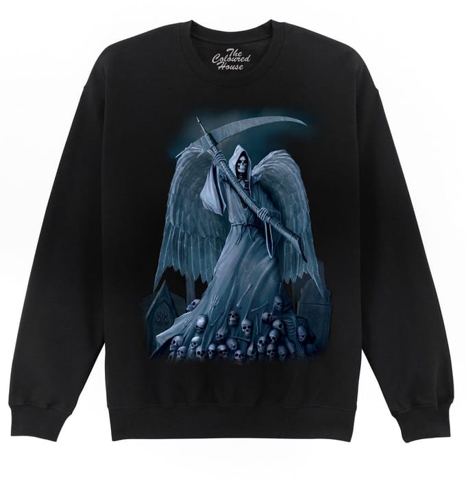 Death On A Hold The Coloured House Sweater S