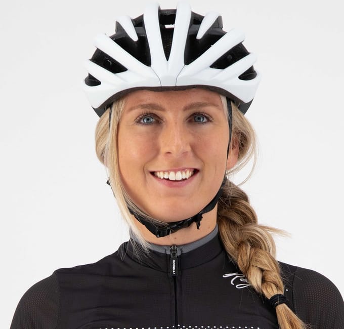 Rogelli Tecta Dames en Heren Fietshelm - Insectengaas - Wit/Zwart