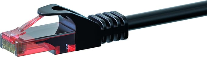 Danicom UTP CAT6 patchkabel - 5 meter zwart - 100% koper - netwerkkabel - internetkabel - UTP kabel - RJ45 - 1000 mbit/s