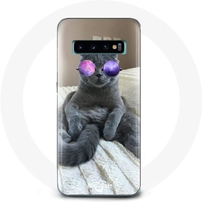 Coque pour Samsung Galaxy S10 British Shorthair