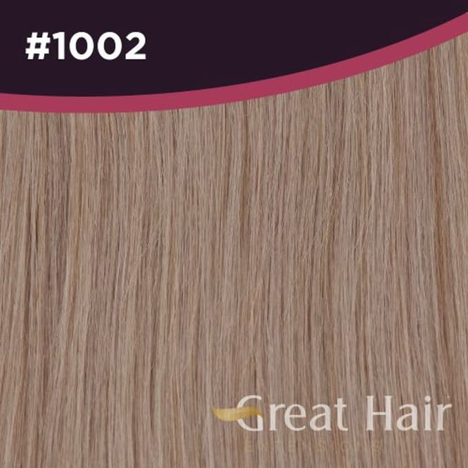Great Hair Extensions Full Head Clip In - straight #1002 40cm