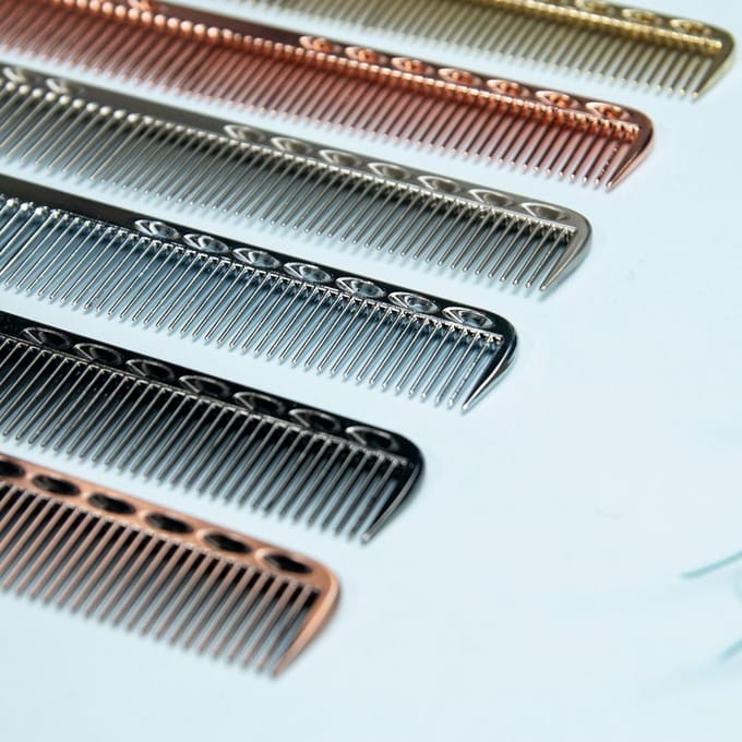 Ruimte Aluminium Haarkam Pro Kapperskammen Haarknip Verf Haarborstel Kapperstools Salon Accessoires
