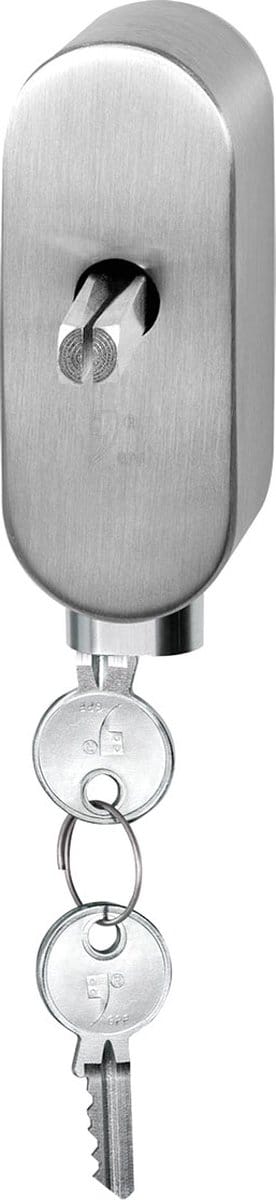 Draaikiepmechanisme - RVS geborsteld - RVS - GPF - GPF9250.09 afsluitbaar