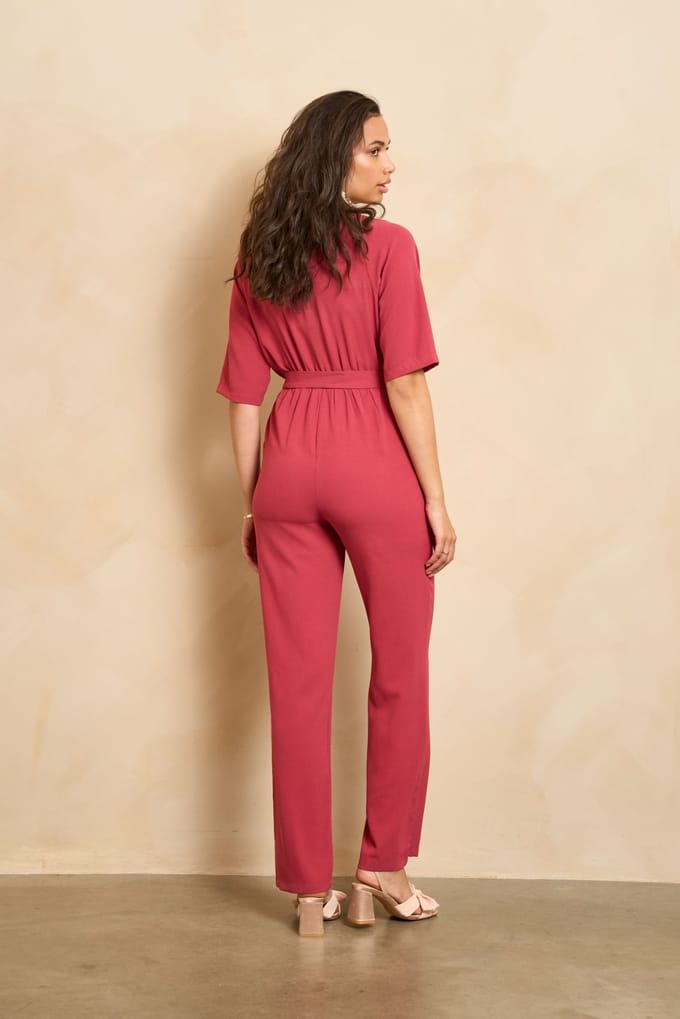 Jumpsuit Zoa | Brique Red