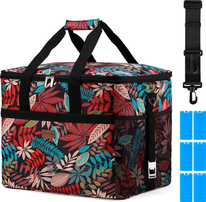 Packaway 4 Laags Geïsoleerde Koeltas - Lunchtas 40 liter - Jungle