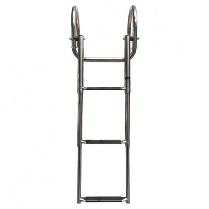 RVS telescopische Zwemtrap 3+1 opbouwmontage